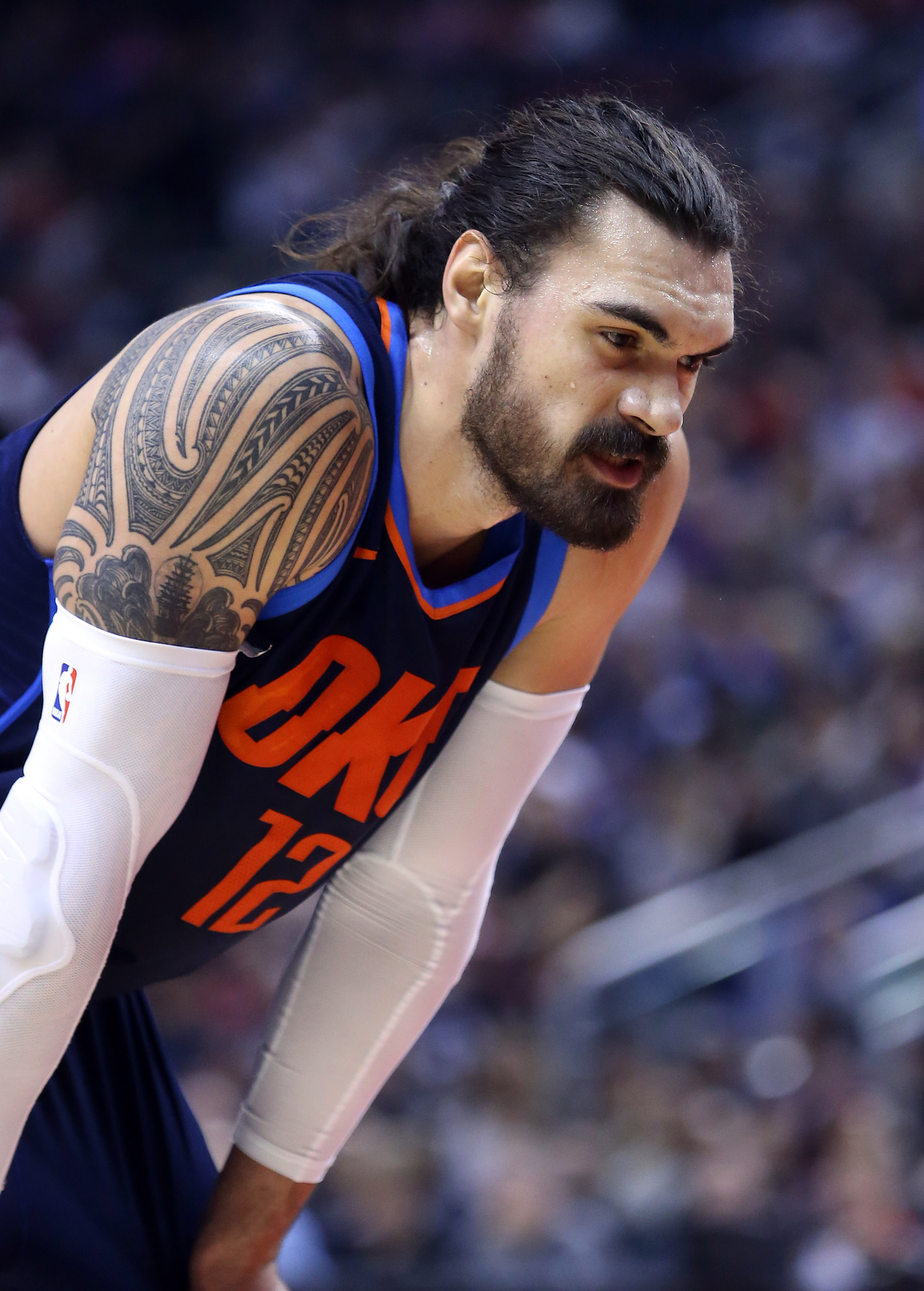 Steven Daems Steven Adams' words move teacher to tears