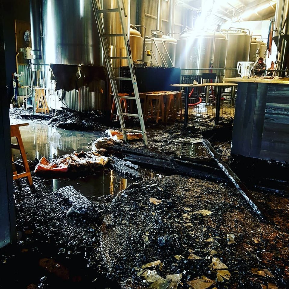 Flipboard Popular brewery to close for rebuild after devastating fire