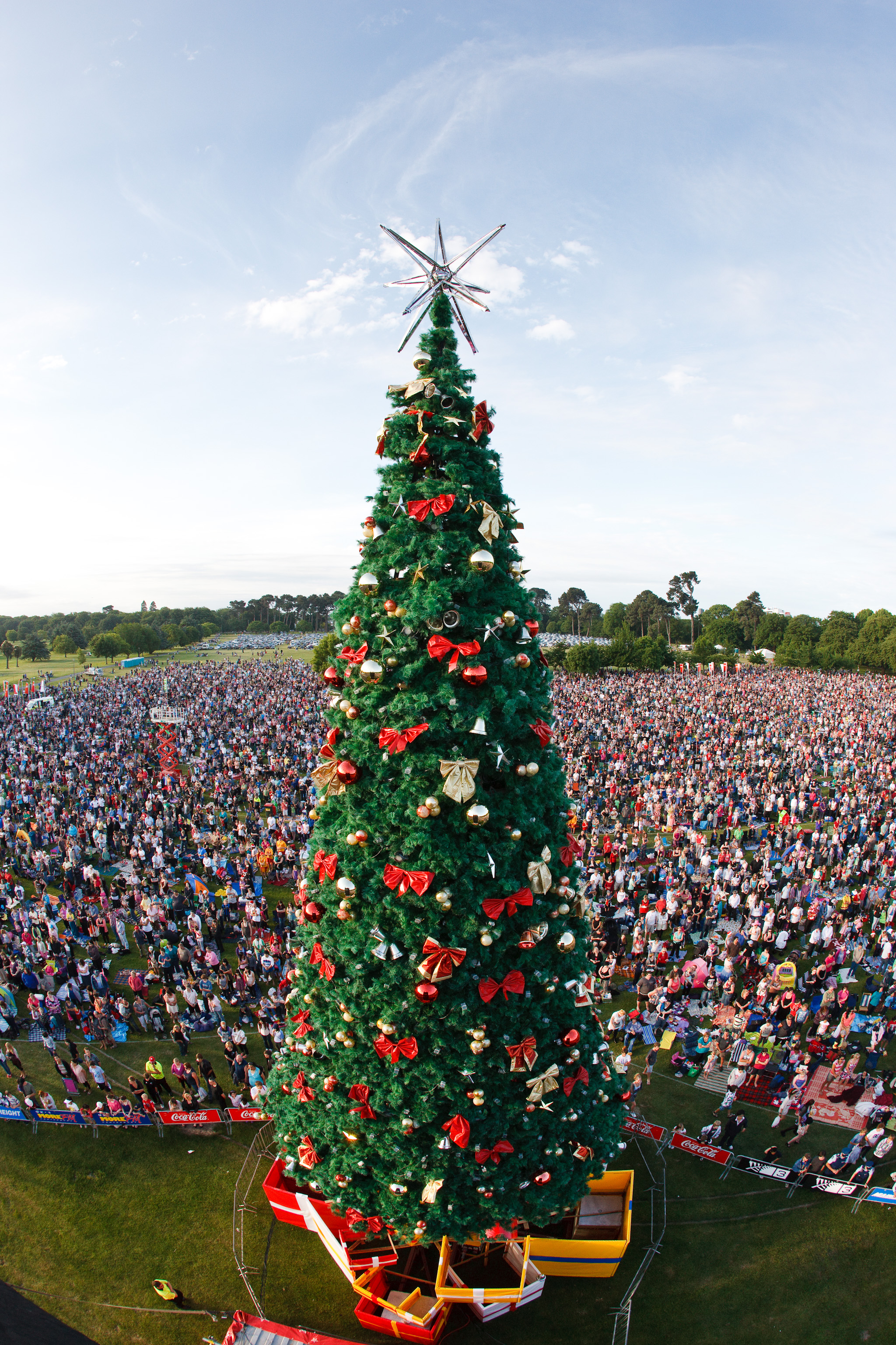 Coca Cola Christmas In The Park Light Up The Tree Nz Herald